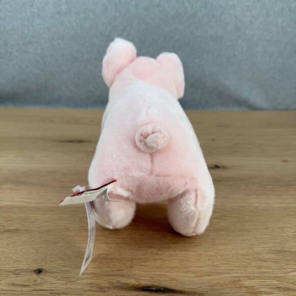 Douglas The Cuddle Toy Betina Pink Pig Plush Small 8" Cute Soft Farm Animal NEW - Picture 3 of 10